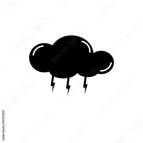 weather glyph icon