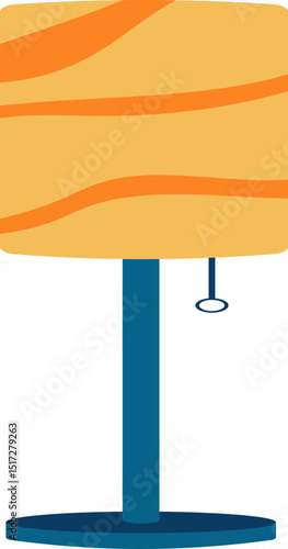 Home Decor and Furniture Flat Illustration