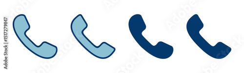 Call icon vector isolated on white background. Phone icon vector. mobile phone. telephone icon