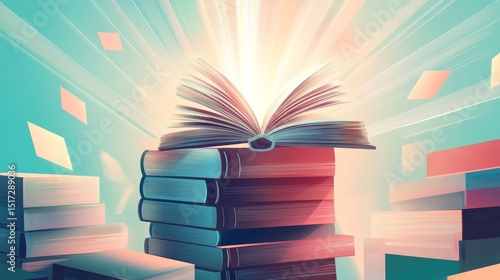 Wallpaper Mural Open a Book, Open a World Torontodigital.ca