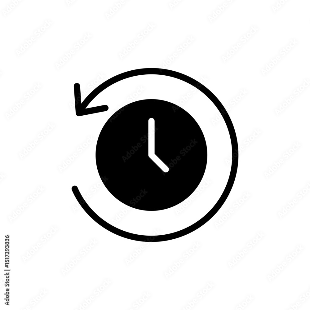 History icon symbol for apps and websites. recent event history sign and symbol History icon symbol for apps and websites. recent event history sign and symbol