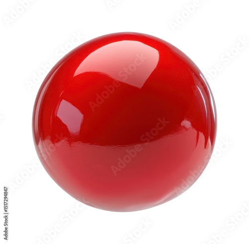 Free Download PNG A Cherry candy sphere minimalist floating. - GFXLoad