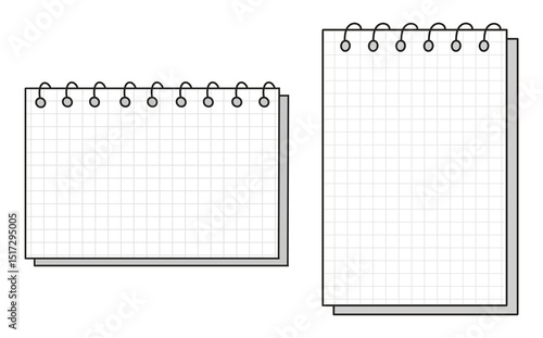 Memo illustration paper diary drawing