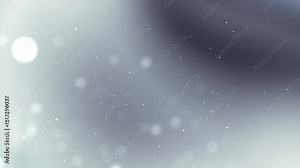 Nuages de poussière légers, flou artistique, bokeh