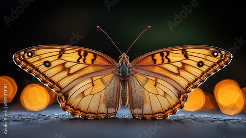Beautiful monarch butterfly
