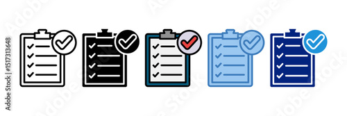 Evaluation Icon Element For Design