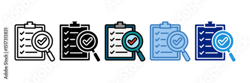 Examine Icon Element For Design
