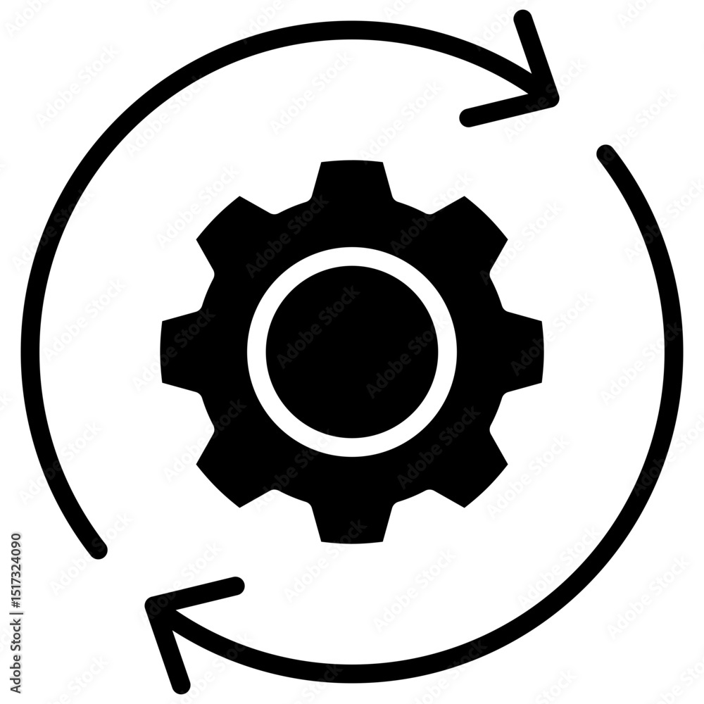 Setting glyph icon