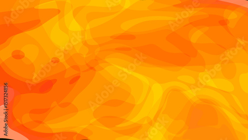 Abstract Background Design Background Orange Color With Aesthetic And Fluid Style