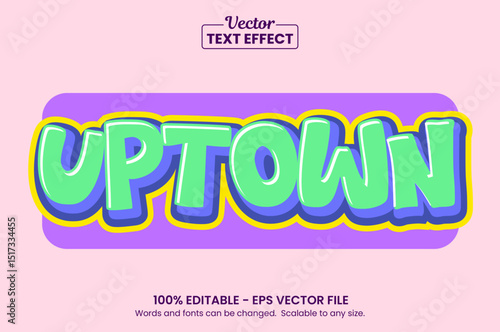 Retro vintage text effect, Editable text effect