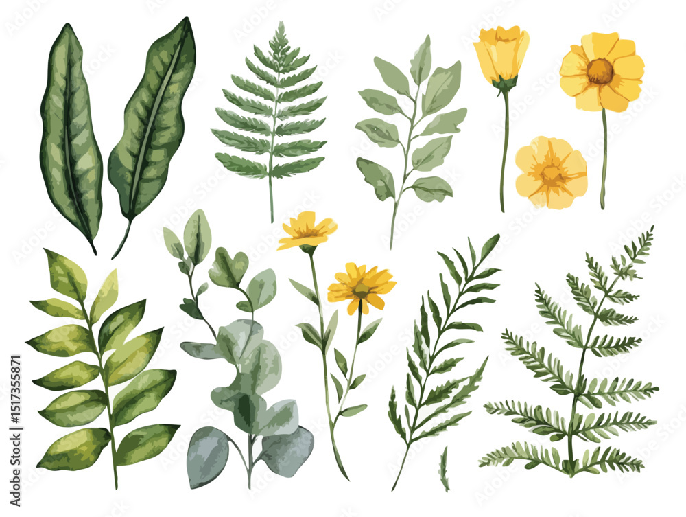 Obraz premium Floral element