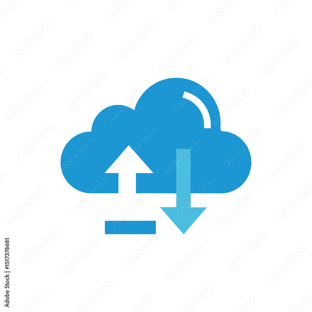 cloud upload and download arrows icon in flat data.svg cloud upload and download arrows icon in flat data.svg