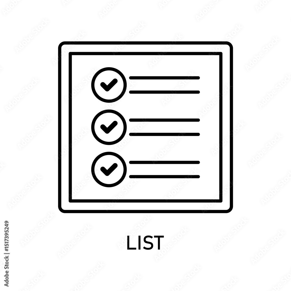 Icon a tasks, isolated against a clean background. Icon a tasks, isolated against a clean background.