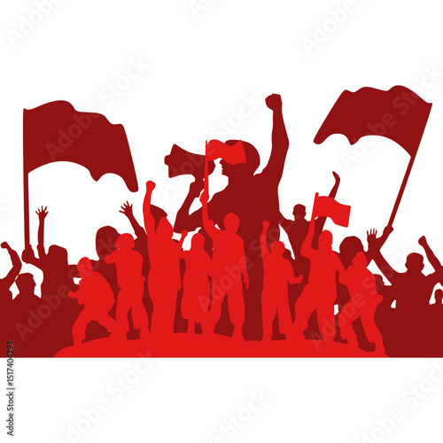 Indonesia Independence Day Sillhouette