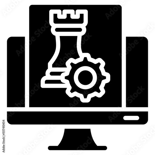 Strategy Tools glyph icon