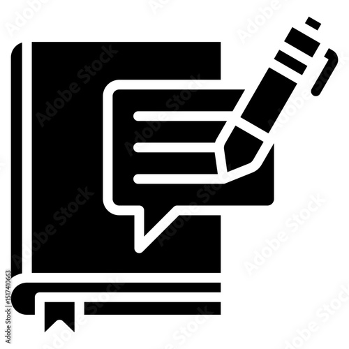 Feedback Summary glyph icon