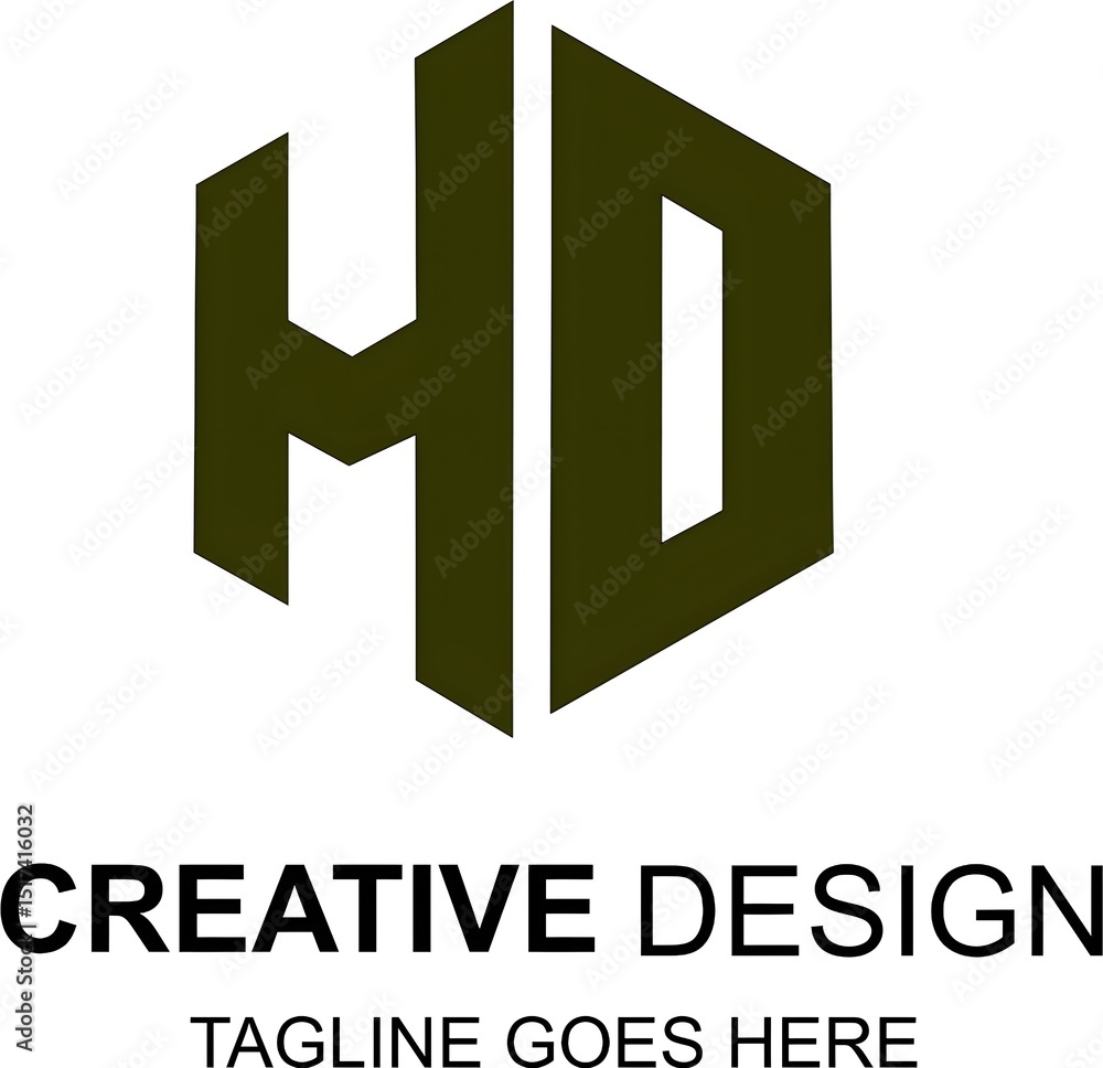 Abstract hd logo design isolated on white background, creative concept Abstract hd logo design isolated on white background, creative concept