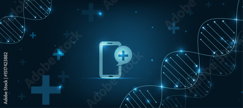 health care digital support system concept 