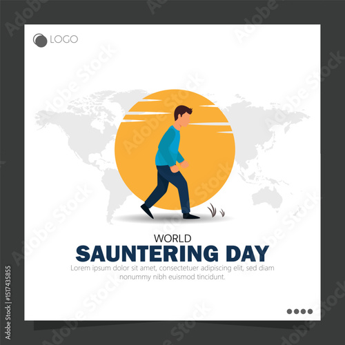 World Sauntering Day, observed annually on June 19th, encourages individuals to slow down and savor life's simple pleasures. Established in 1979 by W.T. Rabe