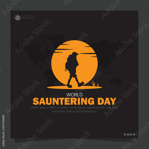 World Sauntering Day, observed annually on June 19th, encourages individuals to slow down and savor life's simple pleasures. Established in 1979 by W.T. Rabe