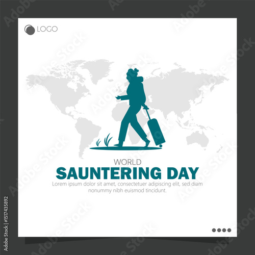 World Sauntering Day, observed annually on June 19th, encourages individuals to slow down and savor life's simple pleasures. Established in 1979 by W.T. Rabe