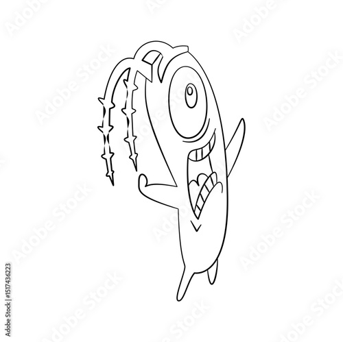 Plankton outline icon