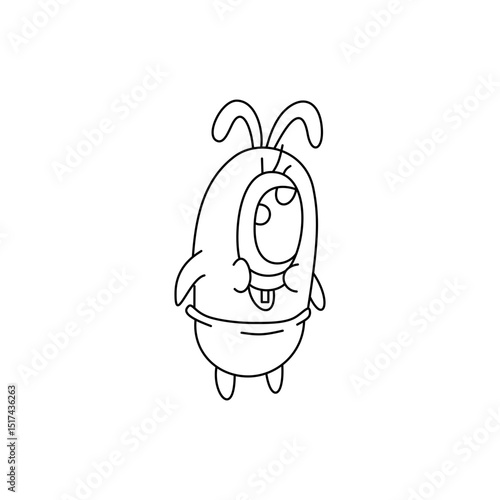 Plankton outline icon