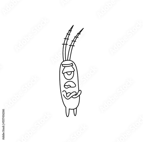 Plankton outline icon