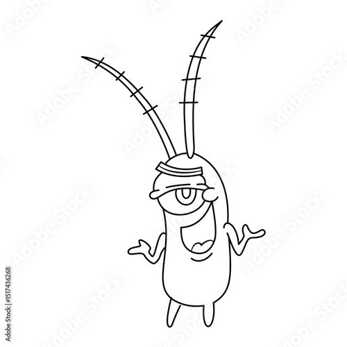 Plankton outline icon