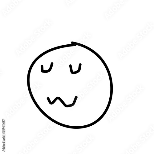 Emoticon abstrak icon