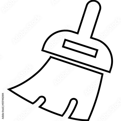Broom, clean icon