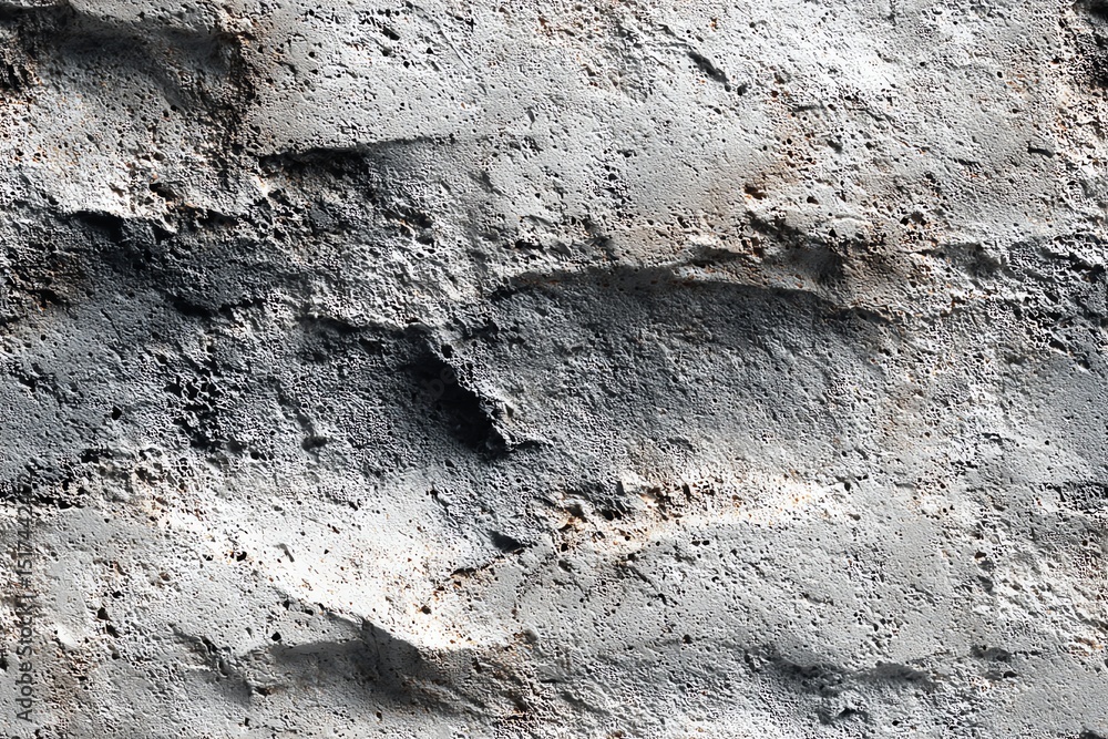 Fototapeta premium Ultra-realistic top view of freshly poured concrete, 8k resolution, perfect for construction, architecture, and industrial stock imagery needs.