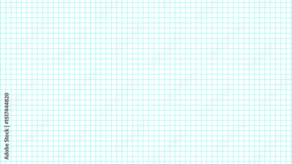 Smooth blue grid motion over a clean white background Smooth blue grid motion over a clean white background