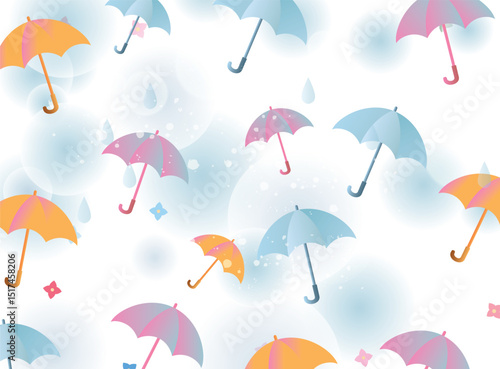 夏の梅雨の季節