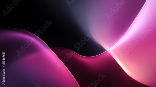 Subtle iOS gradient background in light pink, magenta, and black tones. Perfect for mobile wallpapers, UI design, and modern digital textures.