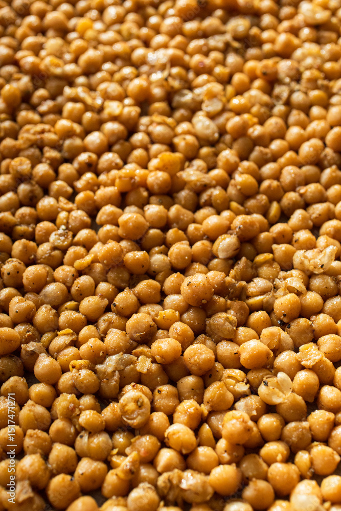Golden Chickpeas close up Golden Chickpeas close up