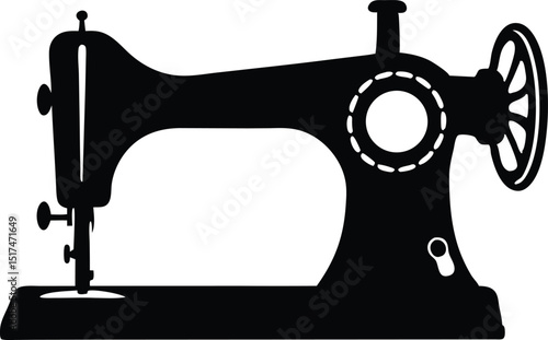 old sewing machine