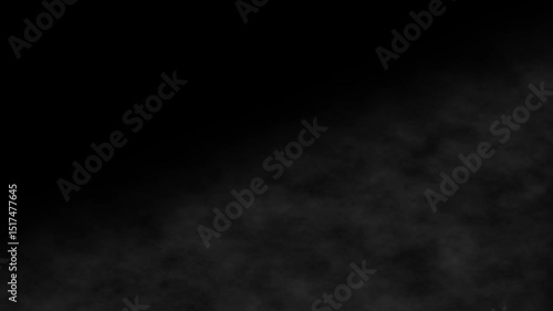 Seamless Smoke & Fog Overlay on Dark Grunge Wall