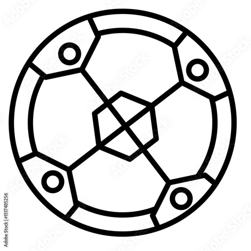 Fitball Vector Icon