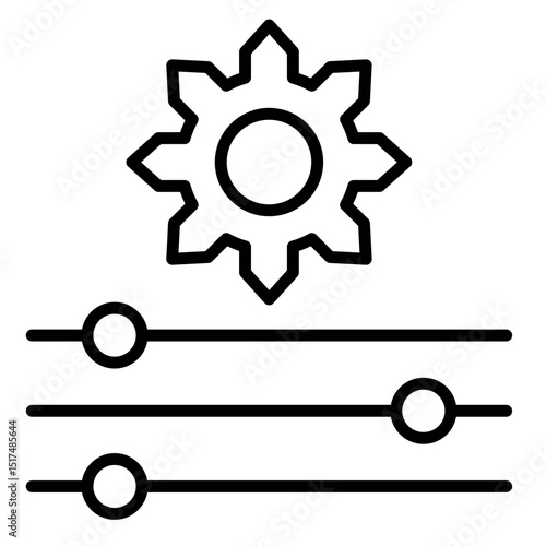 Settings Vector Icon