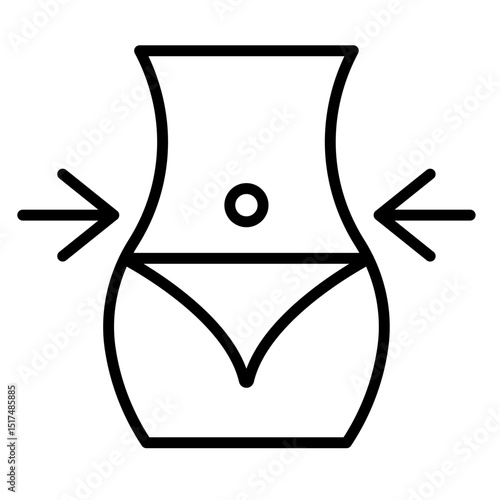 Weight Loss Vector Icon
