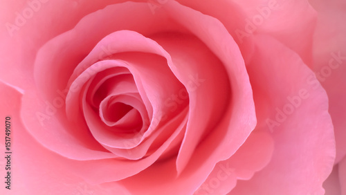 Foto This close-up view captures the soft embrace of velvety peach petals as they fold inward with effortless grace, forming a perfect spiral that feels both timeless and intimate