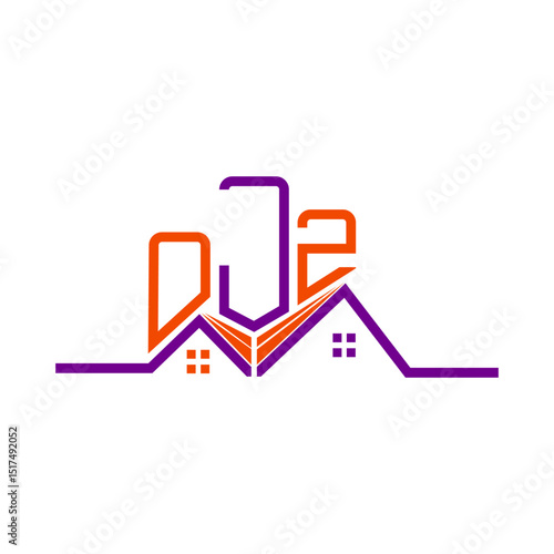OJZ Real State logo design, OJZ simple and modern logo. OJZ luxurious alphabet design