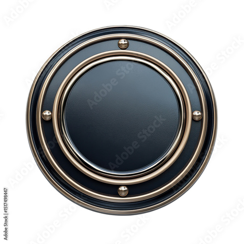 Mysterious portal shimmers in the void revealing untold cosmic journeys in on transparent background