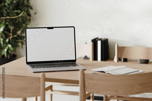 Wallpaper Mural Blank laptop screen mockup Torontodigital.ca