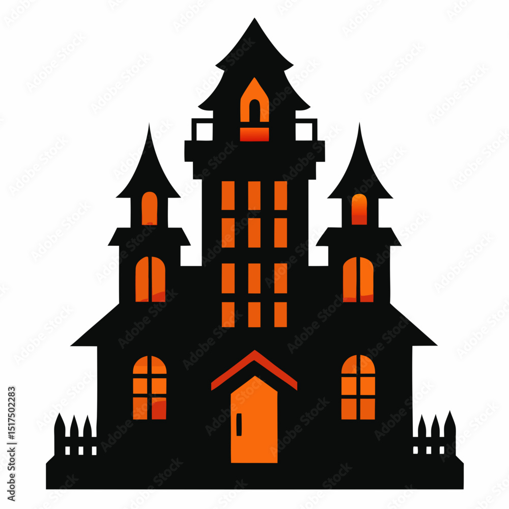 Fototapeta premium castle in the night