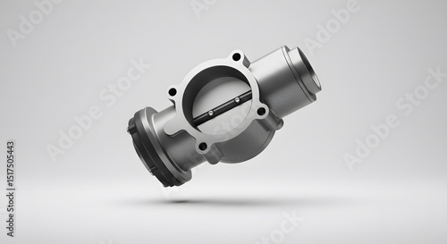 High-Precision Aluminum Throttle Body Valve for Automotive Applications
