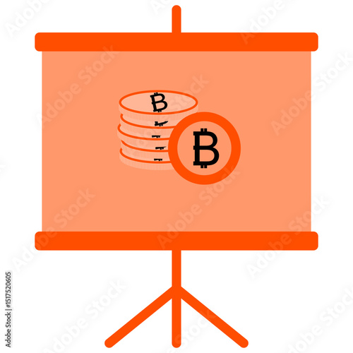 Set of finance nvestment symbols