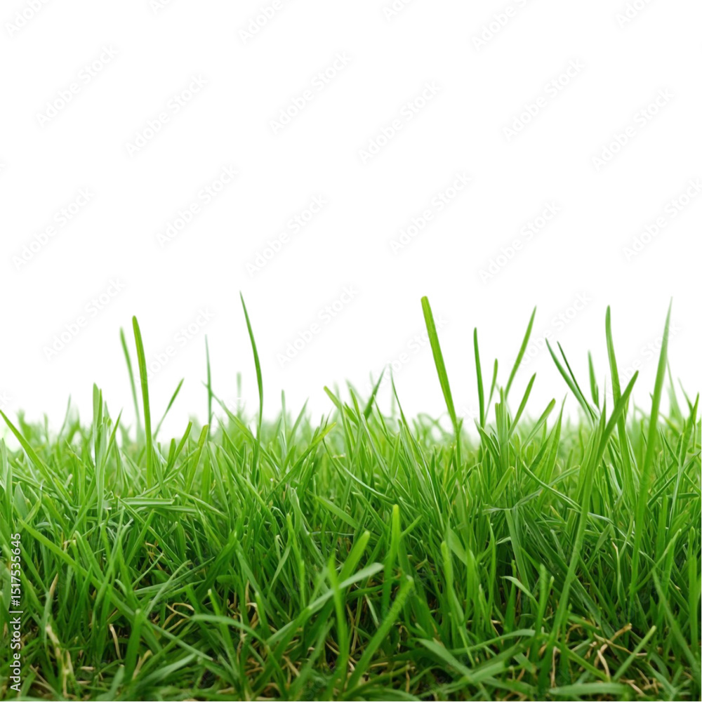 Abstract colorful design over green grass Abstract colorful design over green grass
