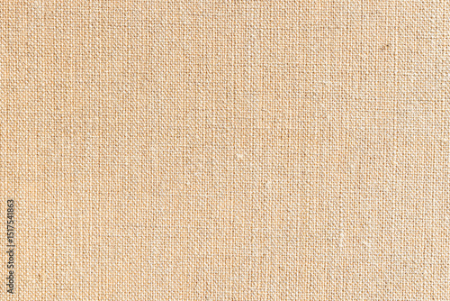 未塗装の麻布カンバスの素朴なテクスチャ